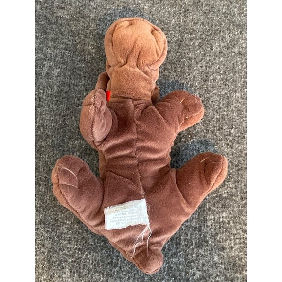 VTG Tonka Pound Puppies Dog Brown Miniature Plush Stuffed Animal Toy - Picture 9 of 11